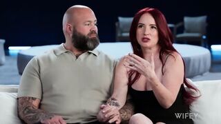 WIFEY Peach Redhead Hotwife Peach Takes Two BBCs